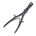 Stille-Luer Duckbill Rongeur, Double Action, Straight, 10mm x 18mm Jaw, Overall Length 10-1/2" (267mm) 