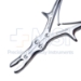 Stille-Luer Rongeur, Curved, 10mm X 18mm Jaw, Double Action, Overall Length 8-1/2" (216mm) - D7460