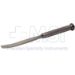 Stille Type Osteotome, Curved, 12mm Wide, Overall Length 8" (200mm) - 19016-0485-12