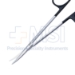 Strabismus Scissors, Super Cut, Curved, Blunt Tips, Rounded Blades, Rounded Shanks, Overall Length 4-1/2" (115mm) - 19-133138