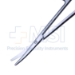 Strabismus Scissors, Curved, Overall Length 4-1/2" (114mm) - 471242J