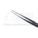 Tissue Forceps, Straight, Serrated Handle, Polished Finish, Straight Shafts, 1 x 2 Delicate Teeth, Overall Length 4" (100mm) - 5-2531
