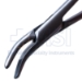 Stratte Needle Holder, Double Curved to Side, Tungsten Carbide Jaws, Overall Length 9" (229mm) - 1921-27254BX