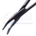 Stratte Needle Holder, TC, Curved Up, Overall Length 9" (229mm) - 1921-27252BX