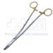 Stratte Needle Holder, TC, Curved Up, Overall Length 9" (229mm) - 1921-27252BX