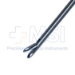 Struempel Pediatric Nasal Forceps, Straight, Size 0, 2.4mm x 6mm Fenestrated Jaws, Working Length 3-3/4" (96mm) - 551261J