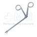 Struempel Pediatric Nasal Forceps, Straight, Size 0, 2.4mm x 6mm Fenestrated Jaws, Working Length 3-3/4" (96mm) - 551261J
