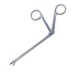 Struempel Pediatric Nasal Forceps, Straight, Size 0, 2.4mm x 6mm Fenestrated Jaws, Working Length 3-3/4" (96mm) 