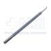 Suarez Spreader, 1mm x 2mm Angled Blade, Round Knurled Handle, Polished Finish, Overall Length 4-1/4" (110mm) - 5-1491