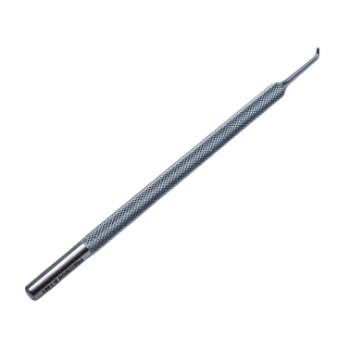 Suarez Spreader, 1mm x 2mm Angled Blade, Round Knurled Handle, Polished Finish, Overall Length 4-1/4" (110mm) K2-3800,E0380,3450E,K2-3800,E0380
