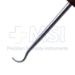 Suture Passer, Curved, Blunt End, Hole, Phenolic Handle, Overall Length 9-1/4" (235mm) - D6918