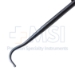 Suture Passer, Curved, Crotchet Hook, Long Model, Phenolic Handle, Overall Length 9-1/4" (235mm) - D6917