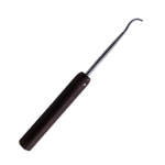 Suture Passer, Curved, Crotchet Hook, Long Model, Phenolic Handle, Overall Length 9-1/4" (235mm) 