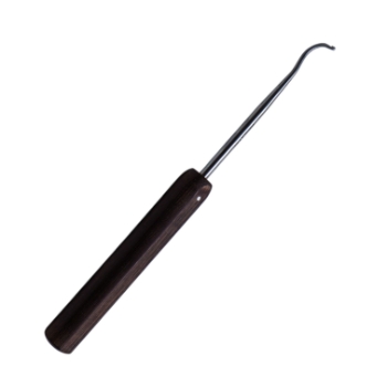 Suture Passer, Curved, Crotchet Hook, Long Model, Phenolic Handle, Overall Length 9-1/4" (235mm) 