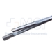 Swiss Blade Breaker / Holder, Conical Serrated 13mm Jaws, Round Knurled Handle, End Lock Polished Finish, Overall Length 4-3/4" (121mm), Supplied With 10 Breakable Stainless Steel Blades - 5-1173