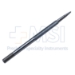 Swiss Blade Breaker / Holder, Conical Serrated 13mm Jaws, Round Knurled Handle, End Lock Polished Finish, Overall Length 4-3/4" (121mm), Supplied With 10 Breakable Stainless Steel Blades - 5-1173