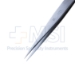 Swiss Jeweler Forceps, #0, Straight Shafts, Fine Pointed Tips, 0.17mm Tip, Smooth Handle, Dull Finish, Overall Length 4.531" (115mm) - 5-2058-0