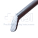 Sypert Bone Tamp, 5mm X 15mm Oval Head, Crisscross Grip End, Phenolic Handle, Overall Length 11-1/2" (290mm) - 19016-095-29515
