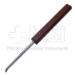 Sypert Bone Tamp, 5mm X 15mm Oval Head, Crisscross Grip End, Phenolic Handle, Overall Length 11-1/2" (290mm) - 19016-095-29515