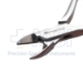 Wire-Cutting Pliers, TC, For Hard Wire Up To 0.6mm Diameter, Overall Length 5" (125mm) - 103-2181