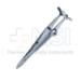 Tagliabo Seagull Fasanella-Servat V Style M?ller Muscle Resection Clamp, 6 Pins, Jaw Has 4 Interlocking Grooves, Nut Post Clamping Mechanism, 3 Holes Each Jaw, 26mm Wide, Overall Length 3-3/4" (95mm) - 7206I