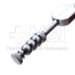Tapered Teardrop Suction Tube, 5Fr, Working Length 3-1/2? (89mm), Hub Length 4-3/4? (121mm), Overall Length 7? (178mm) - 18-9098R