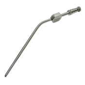 Tapered Teardrop Suction Tube, 8Fr, Working Length 3-1/2" (89mm), Hub Length 4-3/4" (121mm), Overall Length 7" (178mm) 