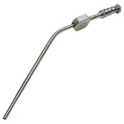 Tapered Teardrop Suction Tube, 9Fr, Working Length 3-1/2" (89mm), Hub Length 4-3/4" (121mm), Overall Length 7" (178mm) 