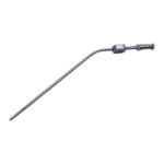 Tapered Teardrop Suction Tube, 9Fr, Working Length 5-1/2" (140mm), Hub Length 6-3/4" (171mm), Overall Length 9" (229mm) 