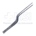 Taylor (Cushing) Bayonet Dressing Forceps, Scraper End, Overall Length 7" (178mm) - 16-18175