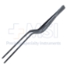 Taylor Forceps, Serrated, With Scraper - 241521J