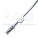 Teardrop Suction Tube, 12Fr, Angled Shaft, Non-Tapered Tips, Working Length 4-1/2" (114mm) Overall Length 8-1/2" (216mm) - 1814-93323