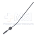 Teardrop Suction Tube, 12Fr, Angled Shaft, Non-Tapered Tips, Working Length 4-1/2" (114mm) Overall Length 8-1/2" (216mm) - 1814-93323