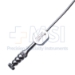 Teardrop Suction Tube, 7Fr, Angled Shaft, Non-Tapered Tips, Working Length 4-1/2" (114mm) Overall Length 8-1/2" (216mm) - 1814-9338