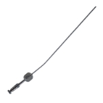 Teardrop Suction Tube, 7Fr, Angled Shaft, Non-Tapered Tips, Working Length 4-1/2" (114mm) Overall Length 8-1/2" (216mm) 