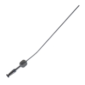 Teardrop Suction Tube, 7Fr, Angled Shaft, Non-Tapered Tips, Working Length 4-1/2" (114mm) Overall Length 8-1/2" (216mm) 