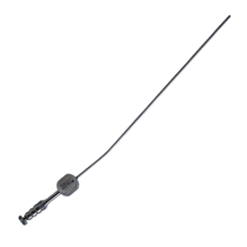 Teardrop Suction Tube, 7Fr, Angled Shaft, Non-Tapered Tips, Working Length 4-1/2" (114mm) Overall Length 8-1/2" (216mm) 