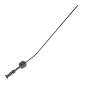 Teardrop Suction Tube, 8Fr, Angled Shaft, Non-Tapered Tips, Working Length 4-1/2" (114mm) Overall Length 8-1/2" (216mm) 
