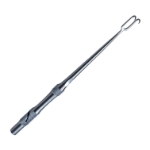 Tebbetts Self-Retaining Skin Hook, 5mm Double Hook, Ergonomic Handle, Overall Length 6" (150mm) 