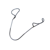 Temporal Closed Wire Speculum Wide Model, U-Shaped Blades, Blade Length 21mm, Spread 40mm, Overall Length 2-1/4" (56mm) 