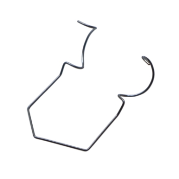Temporal Open Wire Speculum, Round Blades, V-Shaped End, Blade Length 15mm, Spread 17mm, Overall Length 1-3/4" (44mm) 
