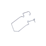 Temporal Speculum, Kratz Type, Blade Length 12mm, Spread 15mm, Overall Length 1-1/2" (37mm) E4107 KT,7929E,E4107 KT
