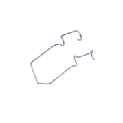 Temporal Speculum, Kratz Type, Blade Length 12mm, Spread 15mm, Overall Length 1-1/2" (37mm) E4107 KT,7929E,E4107 KT