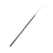 Tennant Nucleus Manipulator, Ball Tip, Curved, Bent Tip, 11mm Bend To Tip, Round Knurled Handle, Overall Length 4-3/4" (120mm) 598941,11/4/3539,K3-2428