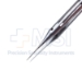 Tennant Tying Forceps, Straight, 6mm Long Tying Platforms, Guide Pin, Handles 9-0 To 11-0 Sutures, Ergonomic Fenestrated Handle, Overall Length 4-3/8" (110mm) - M357605
