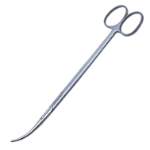 Thorek Scissors, Strong Curve, Overall Length 7-1/4" (185mm) 