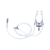 Thorlakson Style Femtosecond Aspirating Speculum, 12mm Rounded Blades, 25mm Spread, Working Length 2-1/2" (62mm), Designed to Accommodate the Suction Ring Of Femto LDV Laser, Adjustable Lieberman Type Mechanism 1601531,11/2/6284,K1-5173