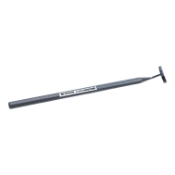 Thornton Corneal Press On Ruler, For Limbal Incisions, Curved Marking Blade, 2mm Lines, 1mm Apart Measuring Up To 10mm, Round Knurled Handle, Dull Finish, Overall Length 4-1/4" (110mm) E9000