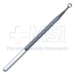 Thornton Low Profile Optical Zone Marker, 3mm, 1.5mm Ring Height, Beveled To Outside, Round Knurled Handle, Dull Finish, Overall Length 3-1/8" (80mm) - 5-0141-3.00