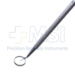 Thornton Low Profile Optical Zone Marker, 8mm, 1.5mm Ring Height, Beveled To Outside, Round Knurled Handle, Dull Finish, Overall Length 3-1/4" (80mm) - 5-0141-8.00